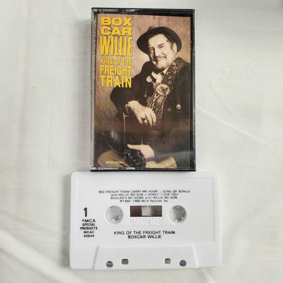 Boxcar Willie – King of the Freight Train Cassette Album 1986 MCA Records - Picture 1 of 3